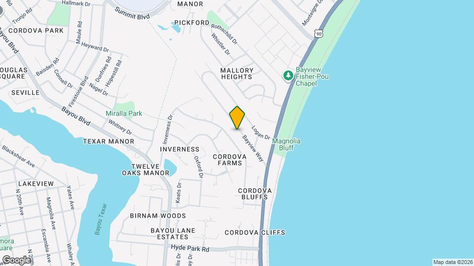 2775 Bayview Way Map and Location Details