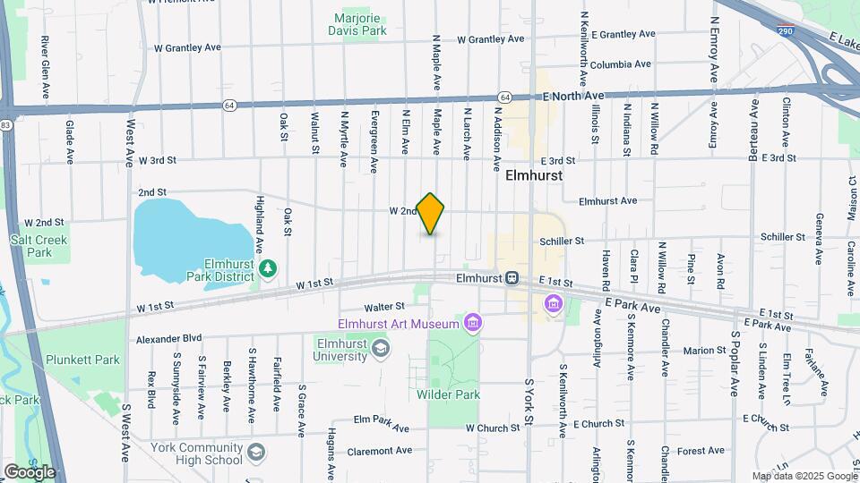 126 N Maple Ave, Unit 2 Mapa y Detalles de la Ubicación