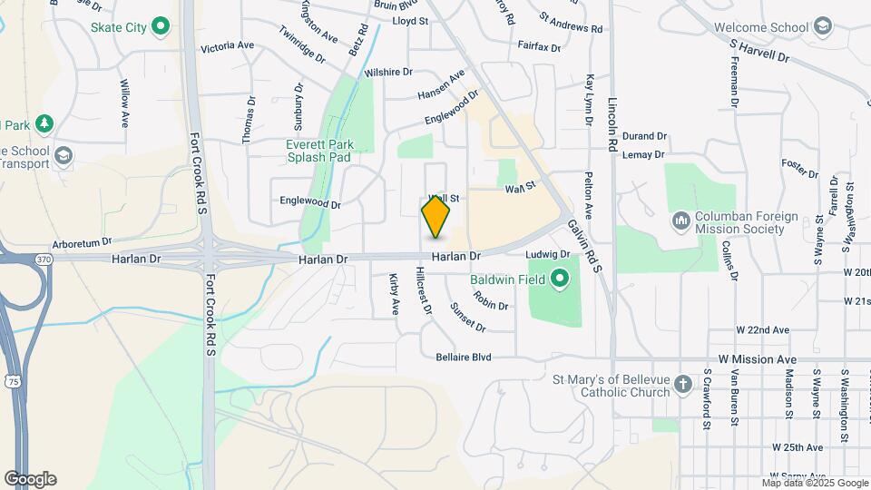 Freedom Village of Bellevue, 55+ neighborhood Map and Location Details