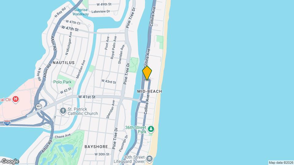 4360 Collins Ave, Unit SI ID1540557P Map and Location Details