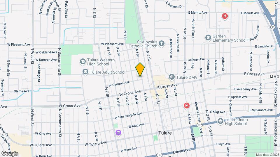 127 Camron Ave Map and Location Details