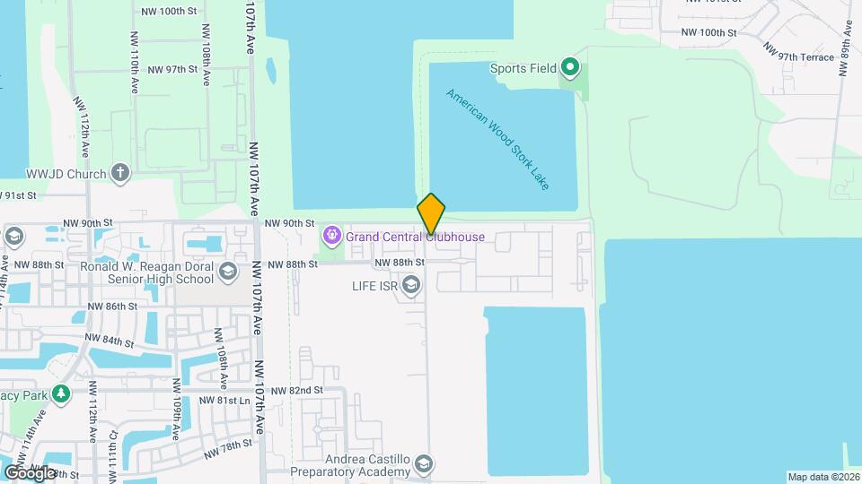 8858 NW 101st Pl Map and Location Details