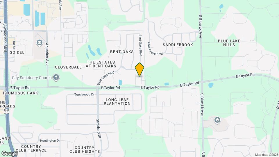 1409 Bent Oaks Blvd Map and Location Details
