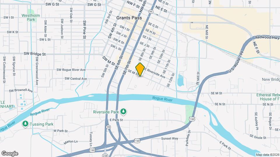 325 SE M St Mapa y Detalles de la Ubicación