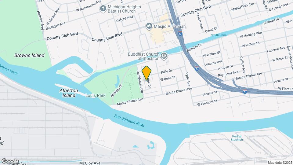 1235 Pinetree Dr Map and Location Details