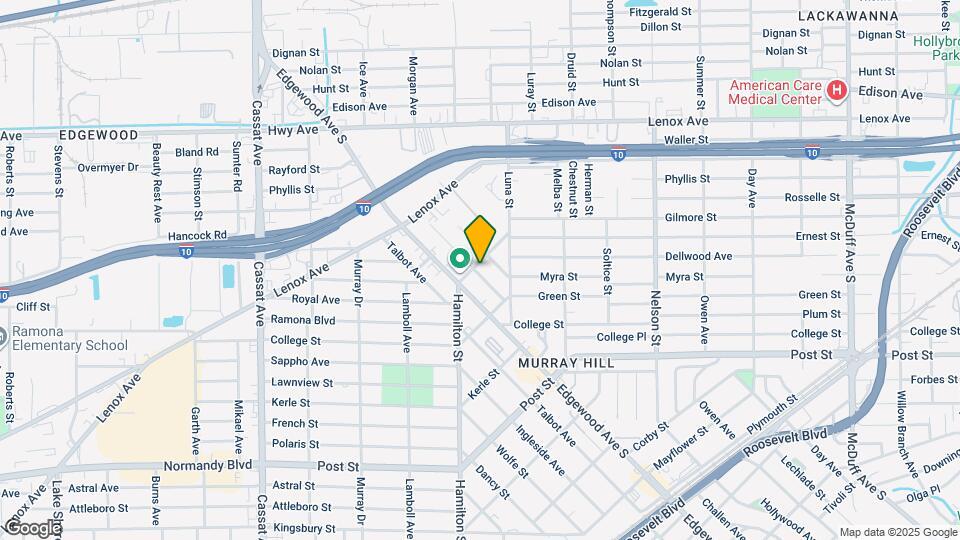 603 Meteor St Map and Location Details