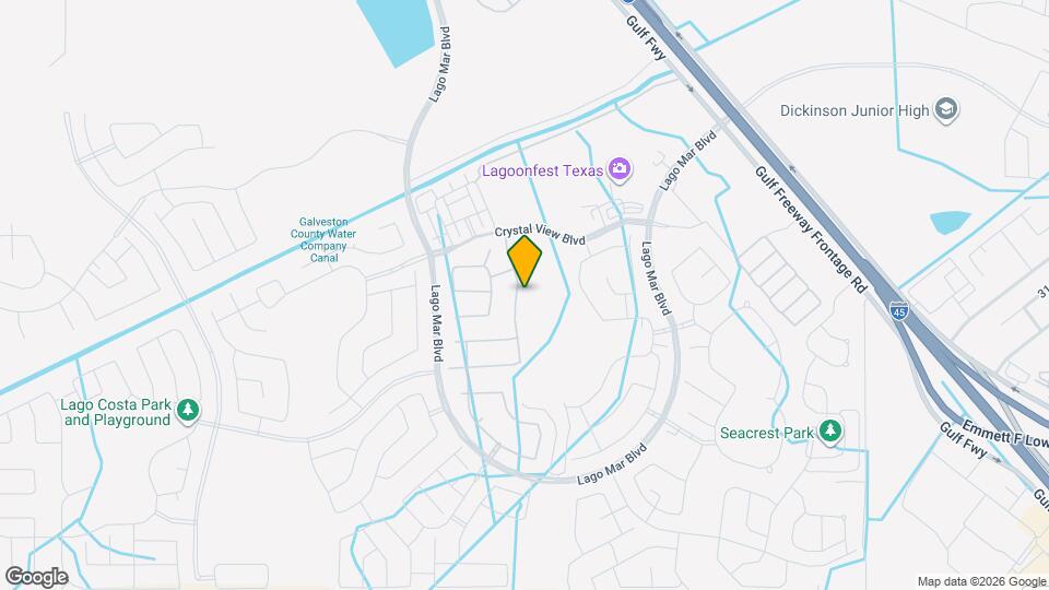 3102 Secret Lagoon Ln Map and Location Details