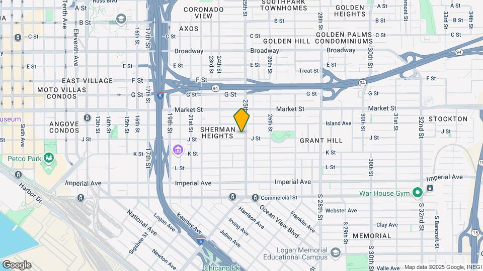 2486 J St Mapa y Detalles de la Ubicación