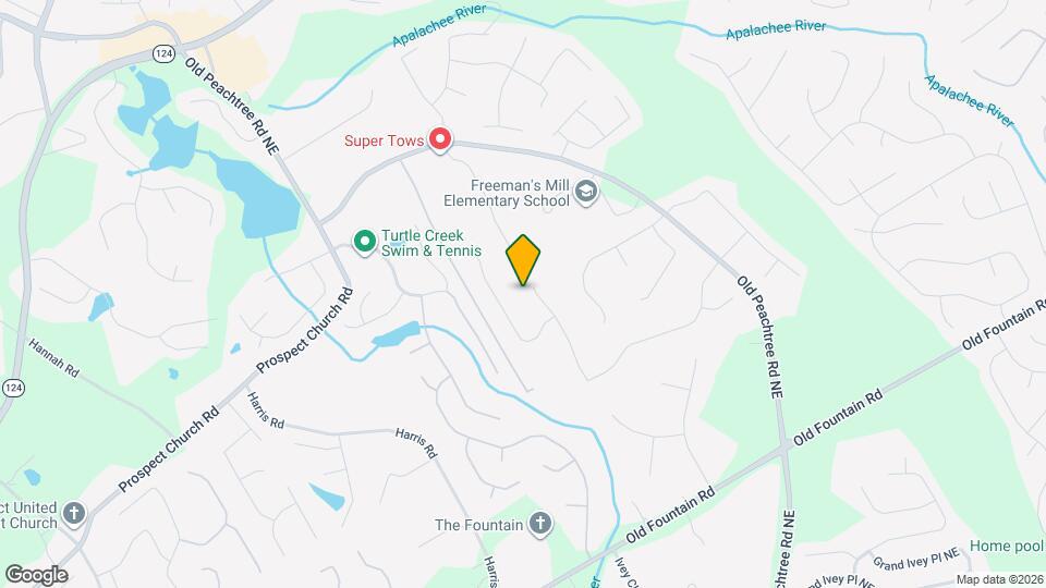 1985 Castle Royale Dr Mapa y Detalles de la Ubicación