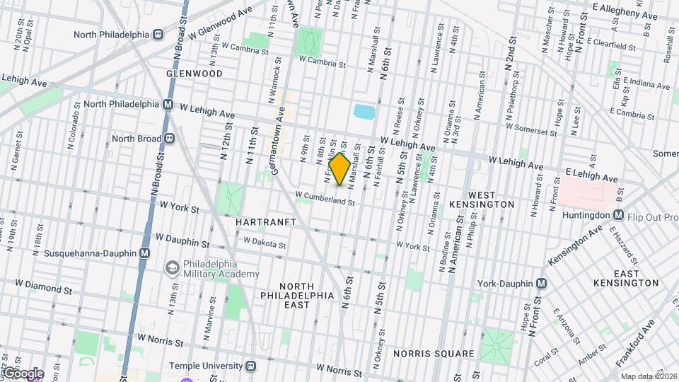 2509 N 7th St, Unit A Map and Location Details