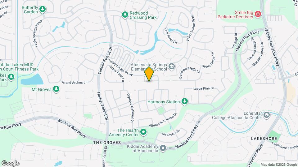 12806 Madison Boulder Ln Map and Location Details