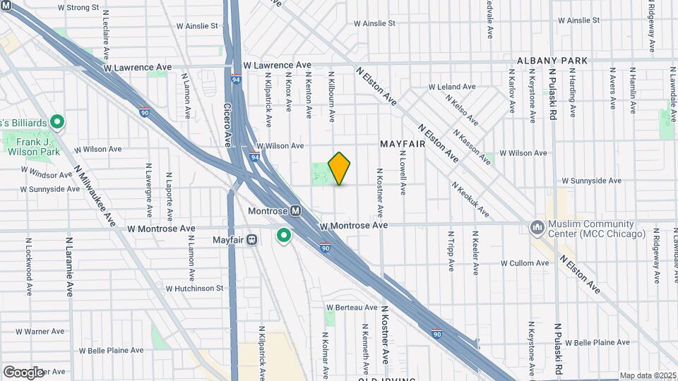 4453 N Kilbourn Ave Map and Location Details