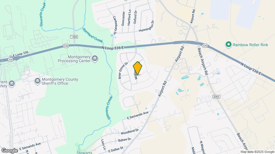 2022 Midlane Drive Map and Location Details