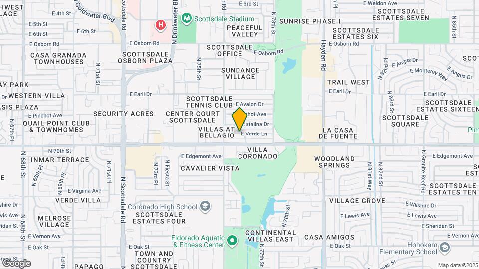 7643 E Verde Ln Map and Location Details