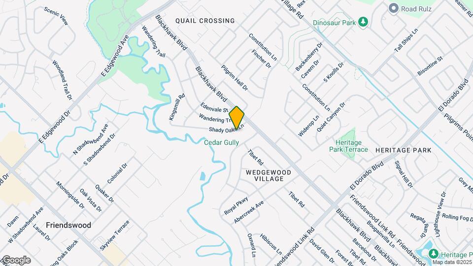 5123 Shady Oaks Ln Map and Location Details
