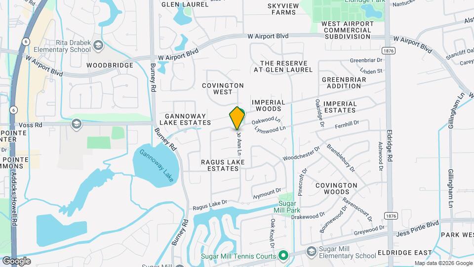 1623 Jo Ann Ln Map and Location Details