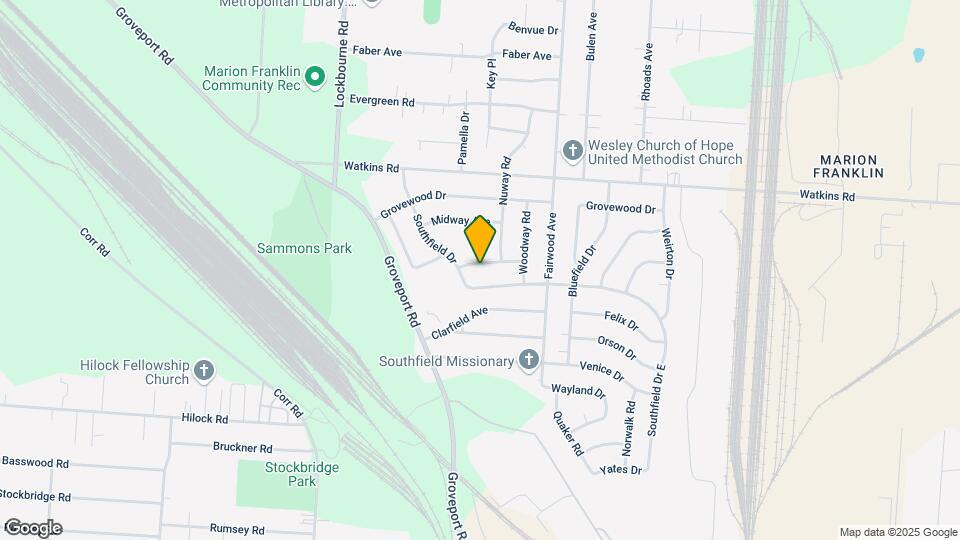 1295 Lockberry Ave Map and Location Details