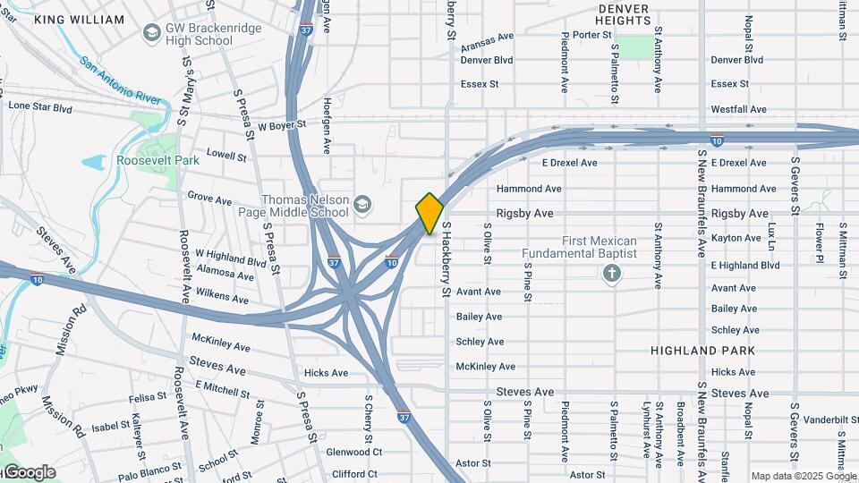 435 Dunning Ave Map and Location Details
