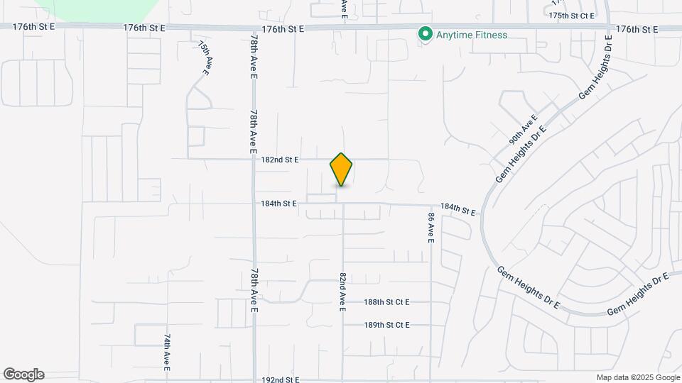 18321 81st Ave Ct E Map and Location Details