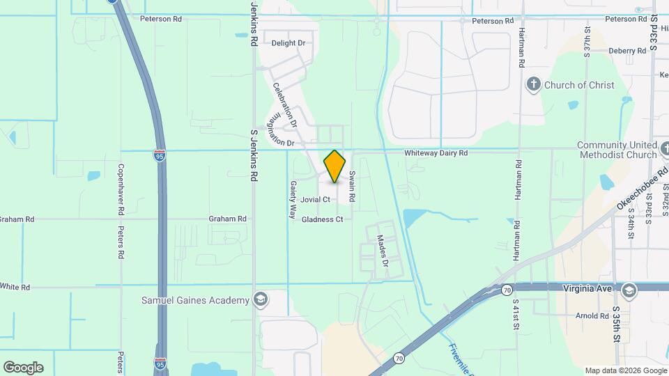 1715 Party Pl Map and Location Details