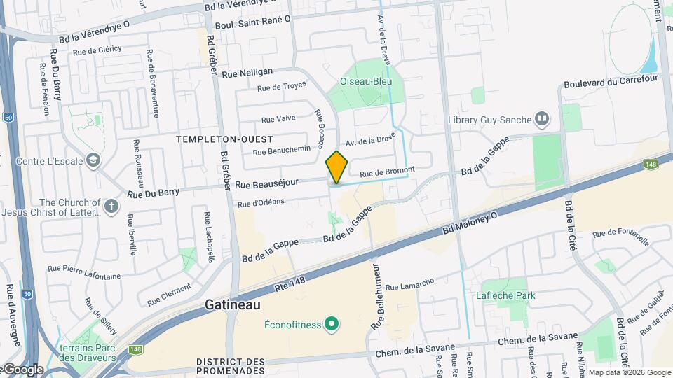 124-128 Rue Nelligan Map and Location Details