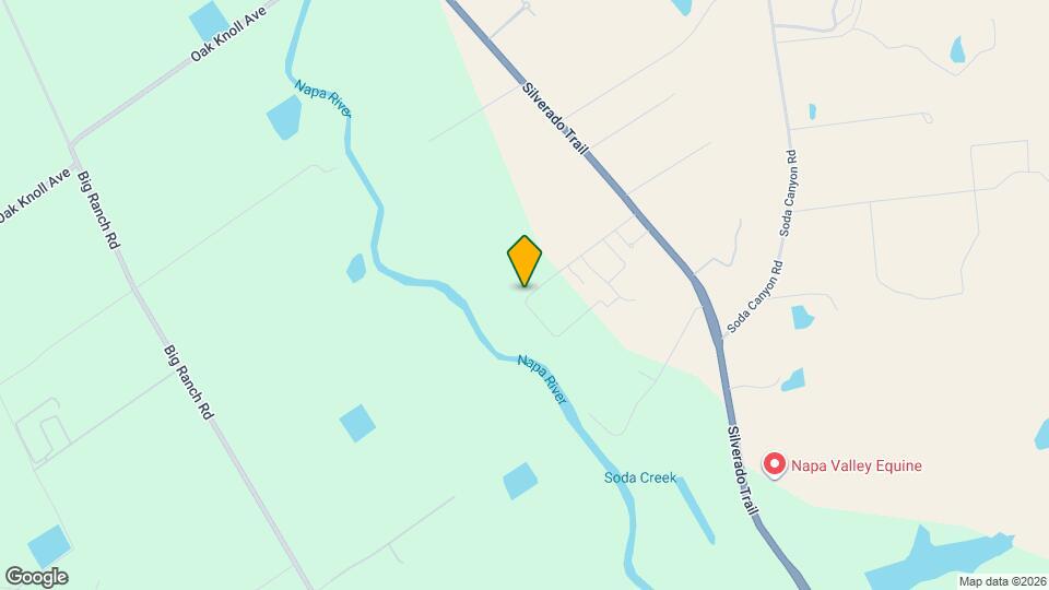 4111 Silverado Trail Map and Location Details