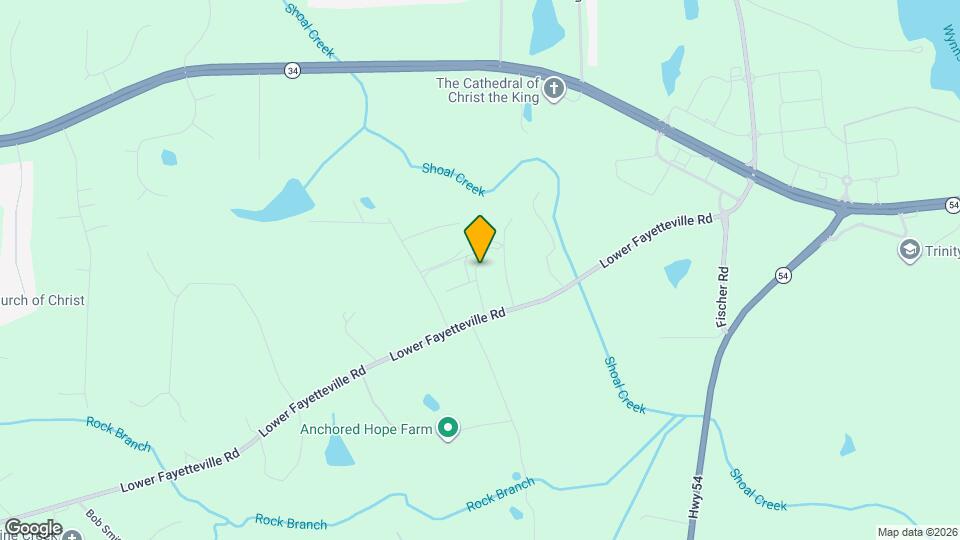 5116 Lower Fayetteville Rd Map and Location Details