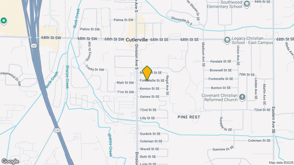 54 Fontenelle St SE Map and Location Details