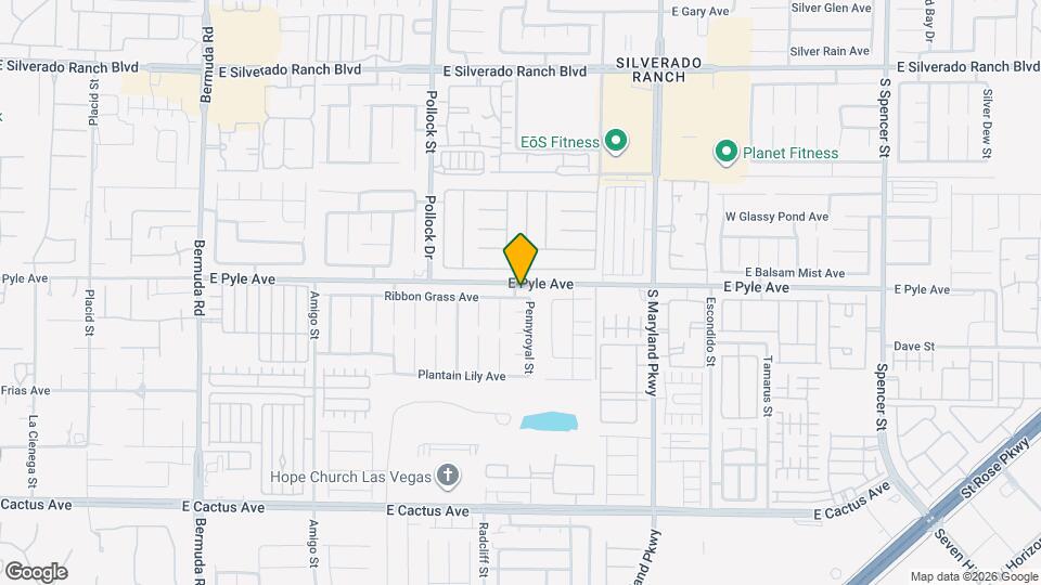 956 Ribbon Grass Ave Map and Location Details