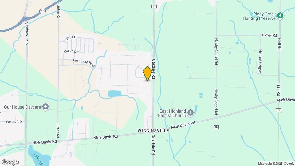 22947 Pin Oak Dr Map and Location Details