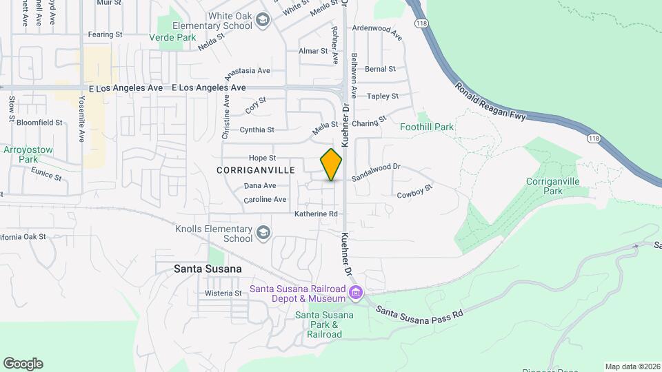 6525 Twin Cir Ln Map and Location Details