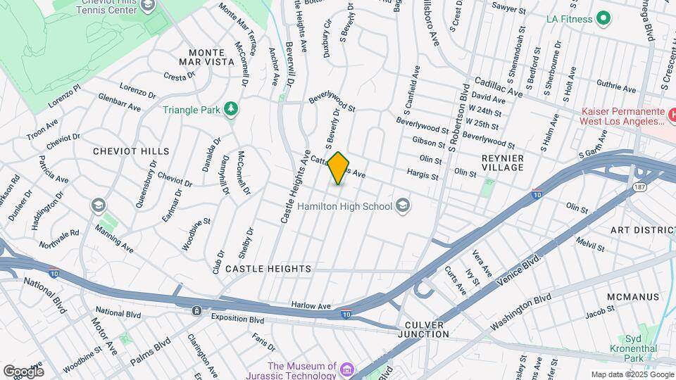 2939 Oakhurst Ave Map and Location Details