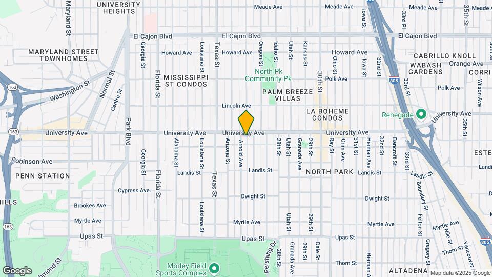 Arnold Ave Apartments Map and Location Details