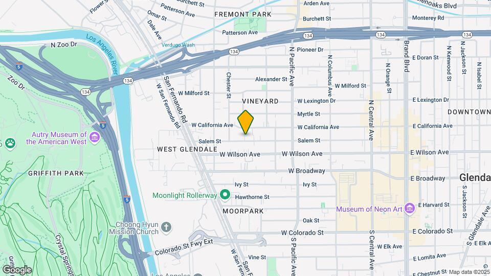 643 Salem St Map and Location Details