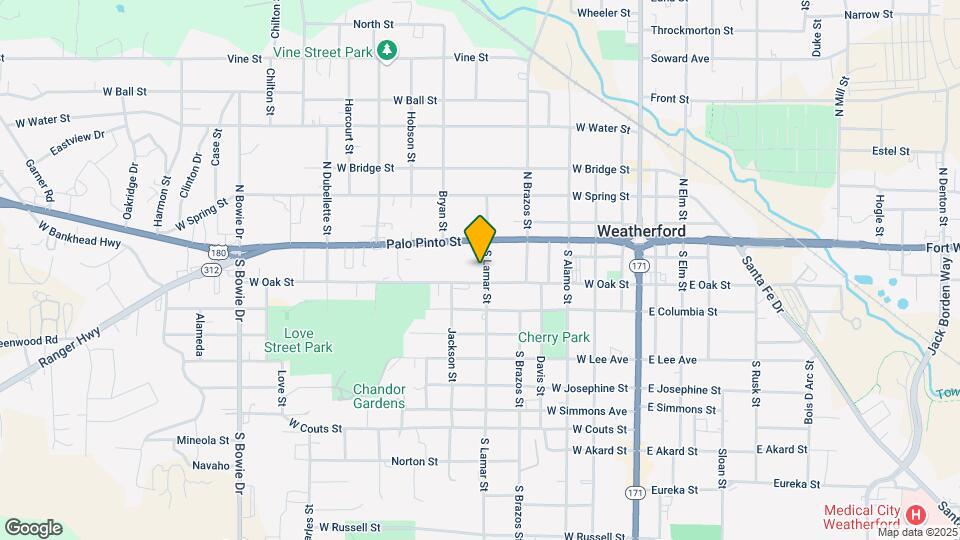 114 S Lamar St Map and Location Details