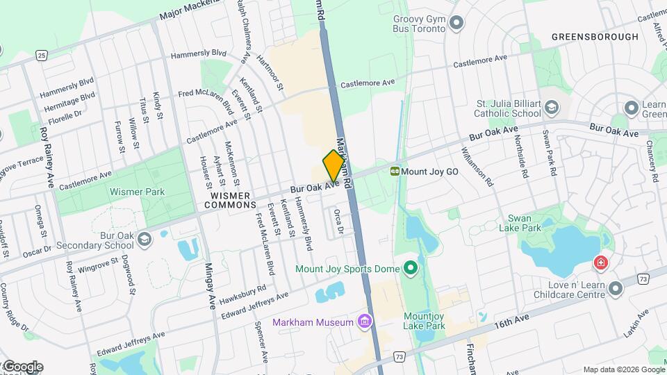 1709 Bur Oak Ave Map and Location Details