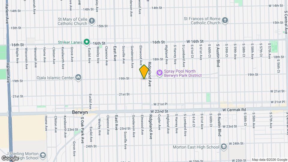 1905 Elmwood Ave, Unit G Mapa y Detalles de la Ubicación