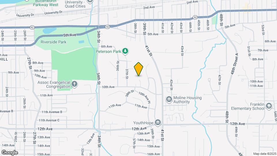 902 39th St Ct Mapa y Detalles de la Ubicación