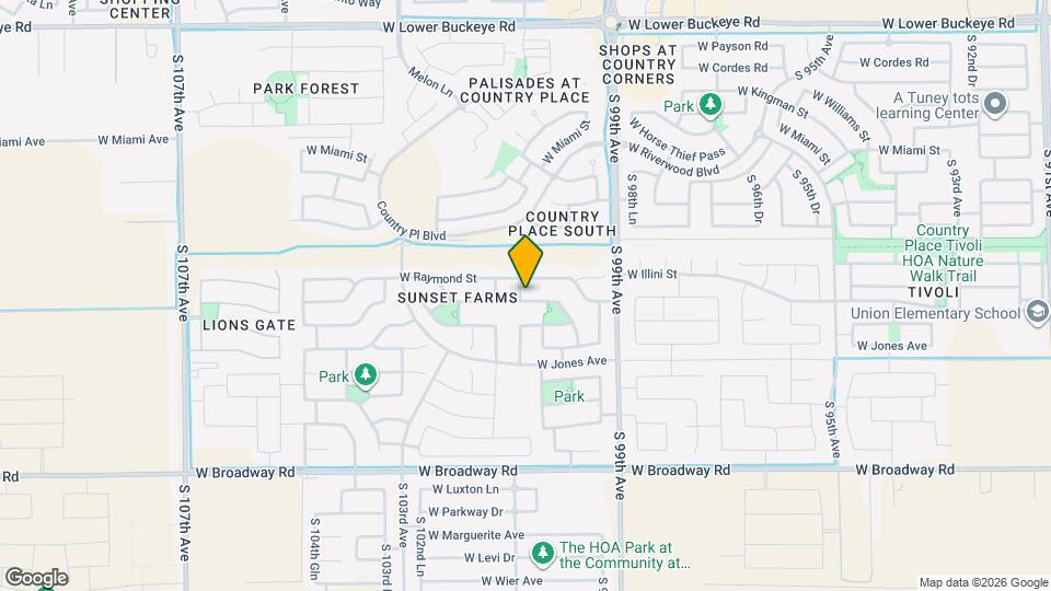 10042 W Illini St Map and Location Details