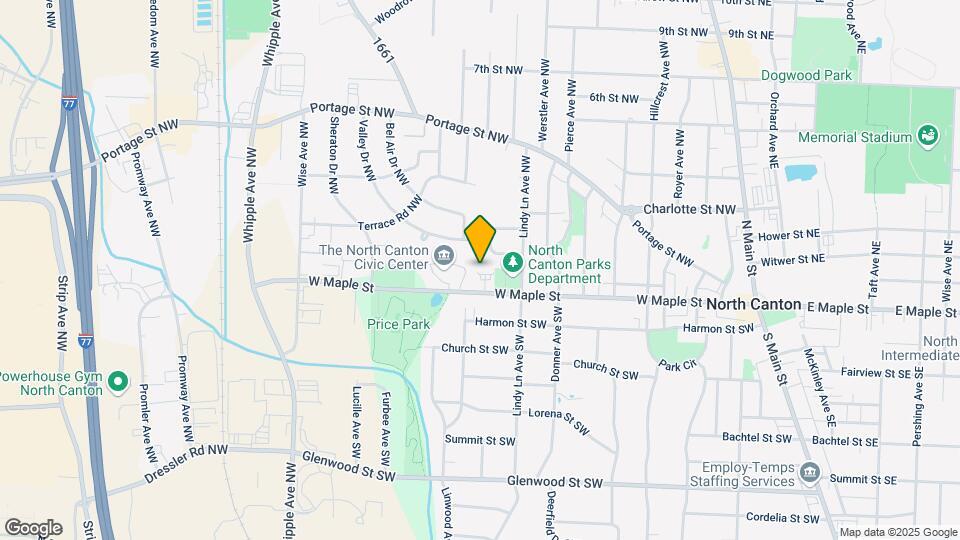 835 W Maple St Mapa y Detalles de la Ubicación