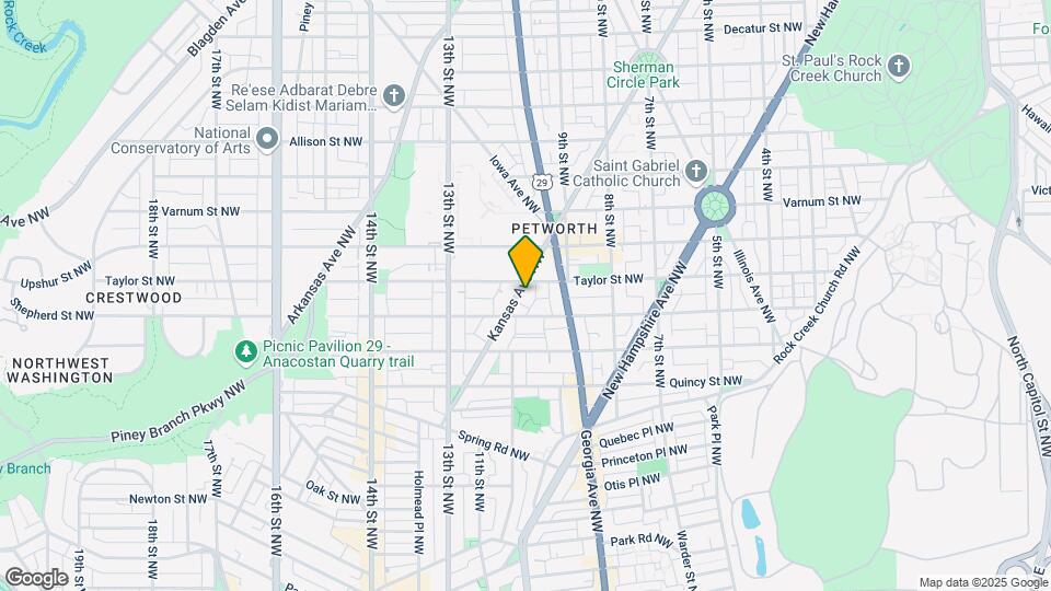 4021 Kansas Ave NW Map and Location Details