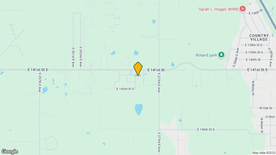 14153 S 270th E Ave Map and Location Details