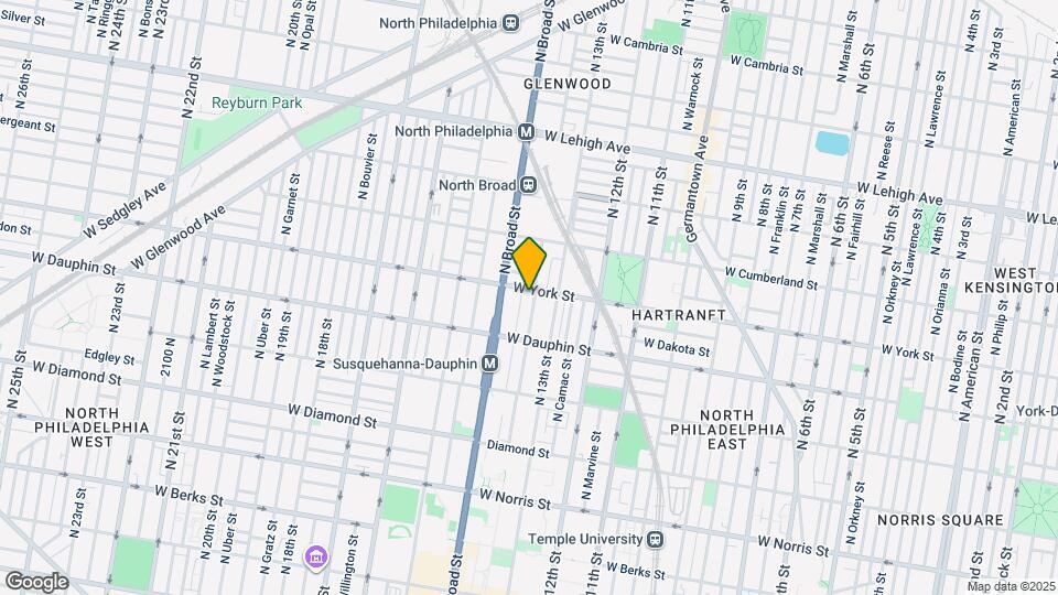 2350 N Park Ave, Unit 1 Map and Location Details