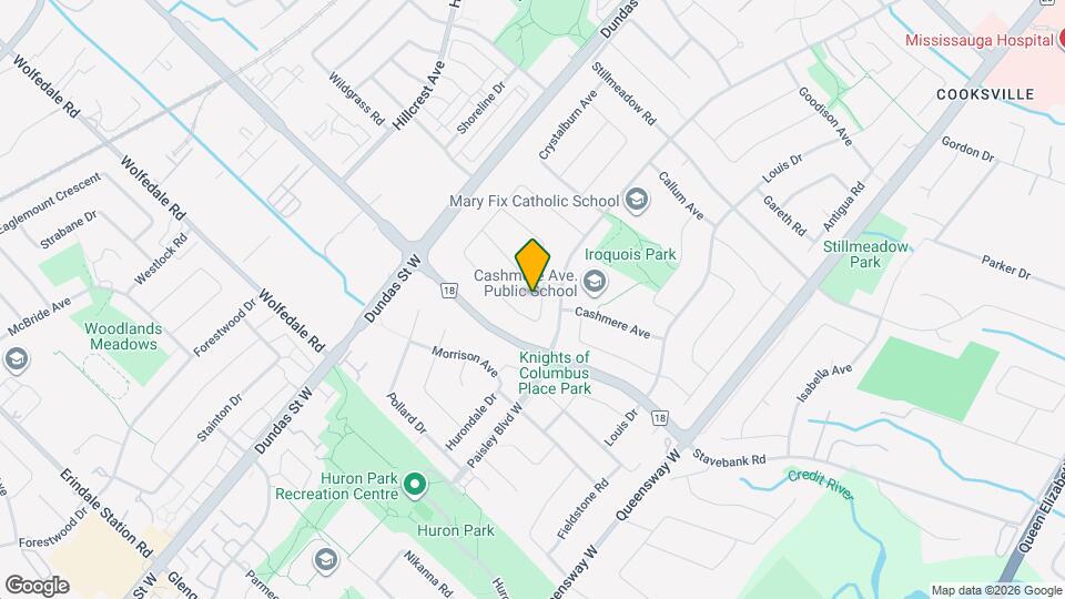 2838 Kingsberry Crescent Map and Location Details