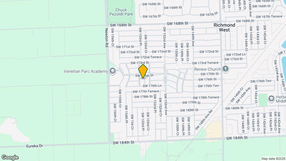 17548 SW 153rd Ct Map and Location Details