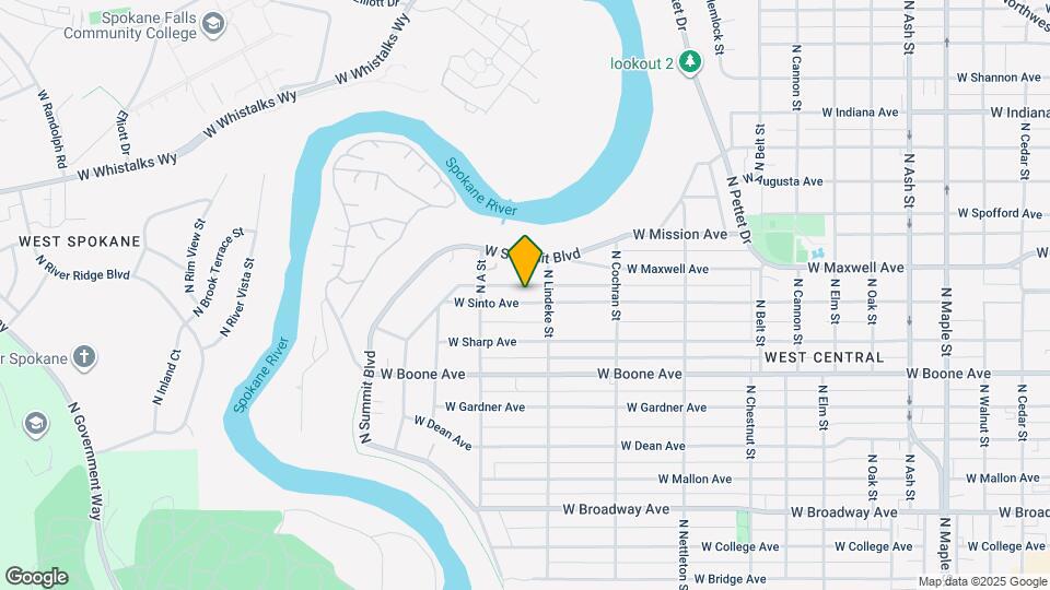 2722 W Sinto Ave Map and Location Details