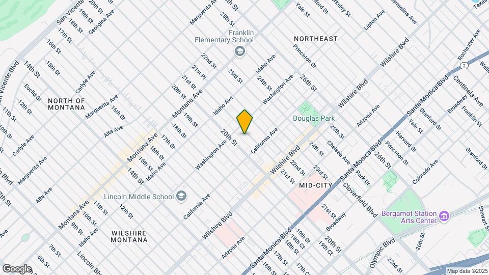 1022 21st St Mapa y Detalles de la Ubicación