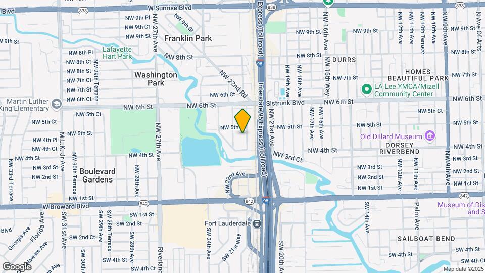 427 NW 21st Ter Map and Location Details
