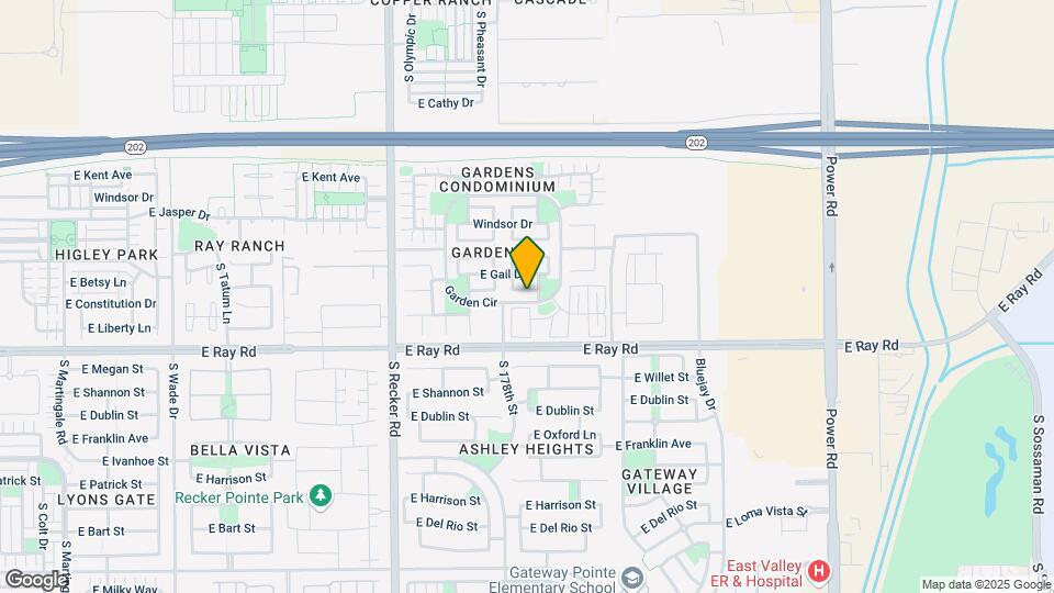 4235 E Betsy Ln Map and Location Details