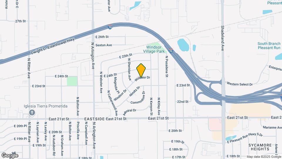 6231 Windsor Dr Map and Location Details